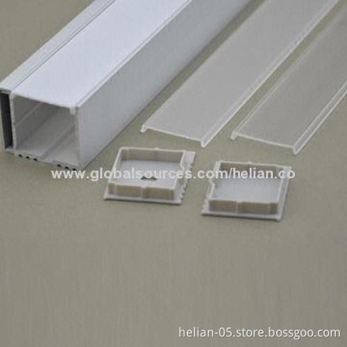 High-power Recessed Square Aluminum LED Profile for LED Strip, E-bay China